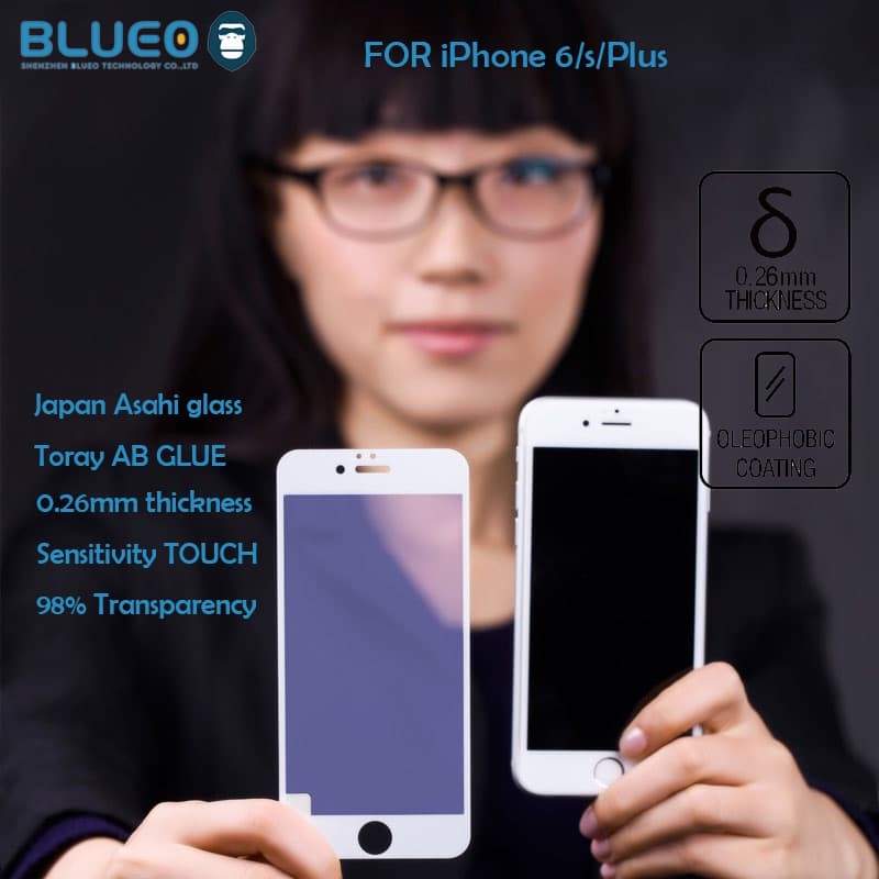 Blueo anti blue for iPhone 6 Tempered glass screen protector